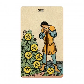 Smith-Waite Tarot Deck Borderless Taro kortos Mini leidimas US Games Systems